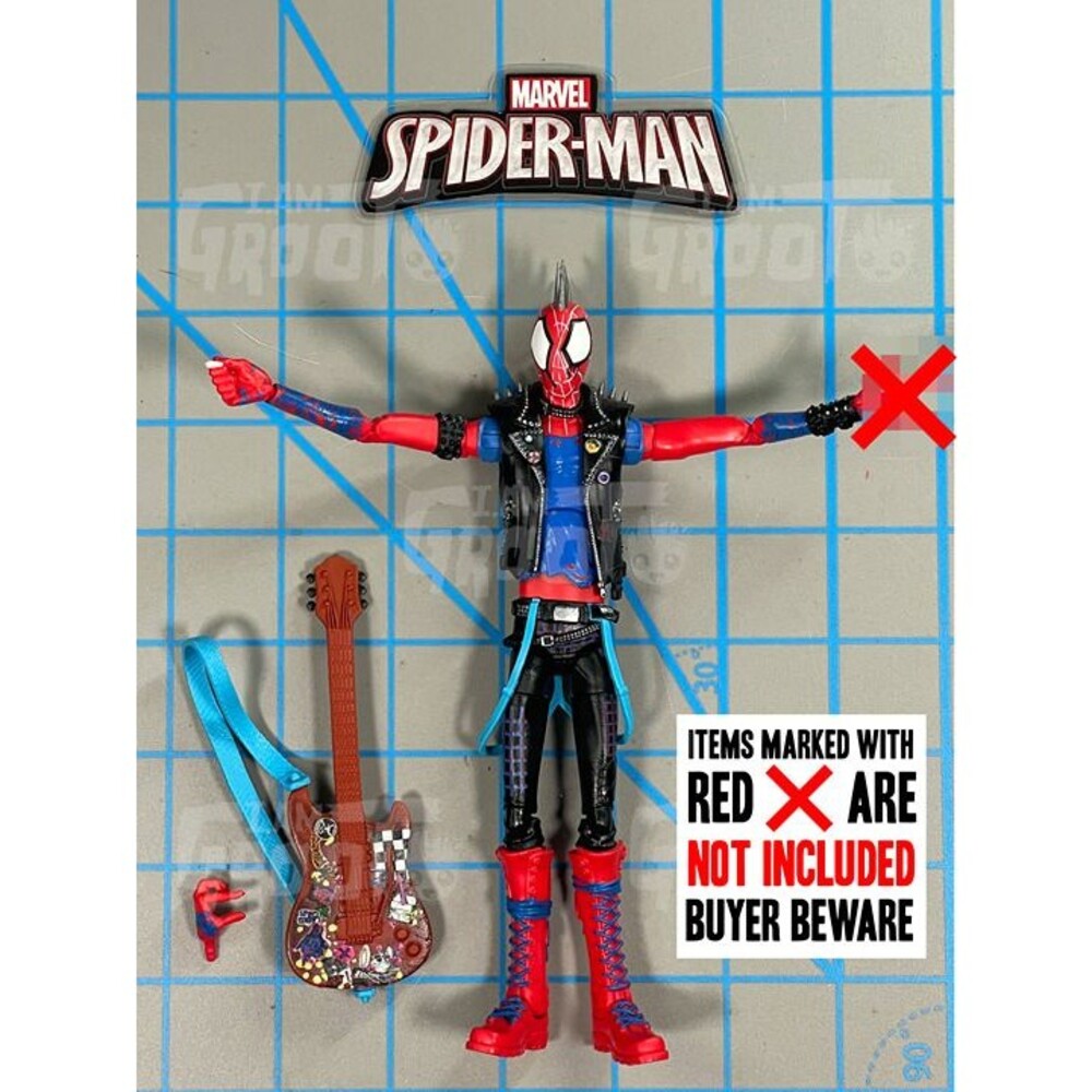 Marvel Legends Spider Punk Action Figure Hobie Brown ATSV Across Spider-Verse C